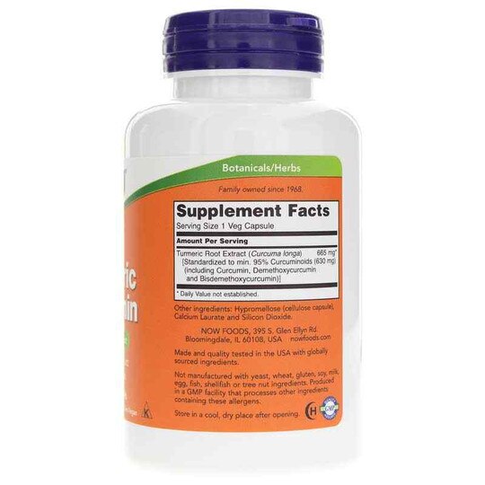 Turmeric Curcumin, NOW